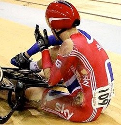 velodrome crash